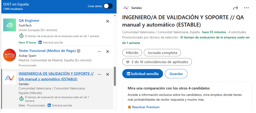 Diferencia entre SDET Software Development Engineer in Test y QA Engineer en equipos de desarrollo